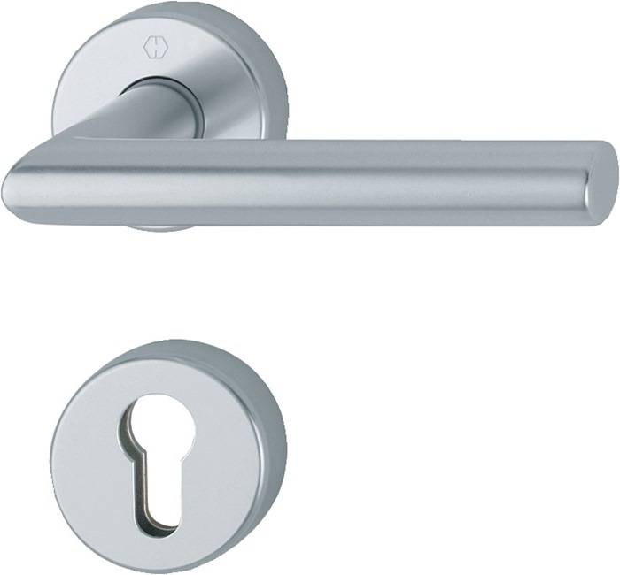 FS-Garnitur Ams.FS-1400/42H/42HS Alu.F1 D/D TS 40-65mm PZ rd.DIN L/R HOPPE