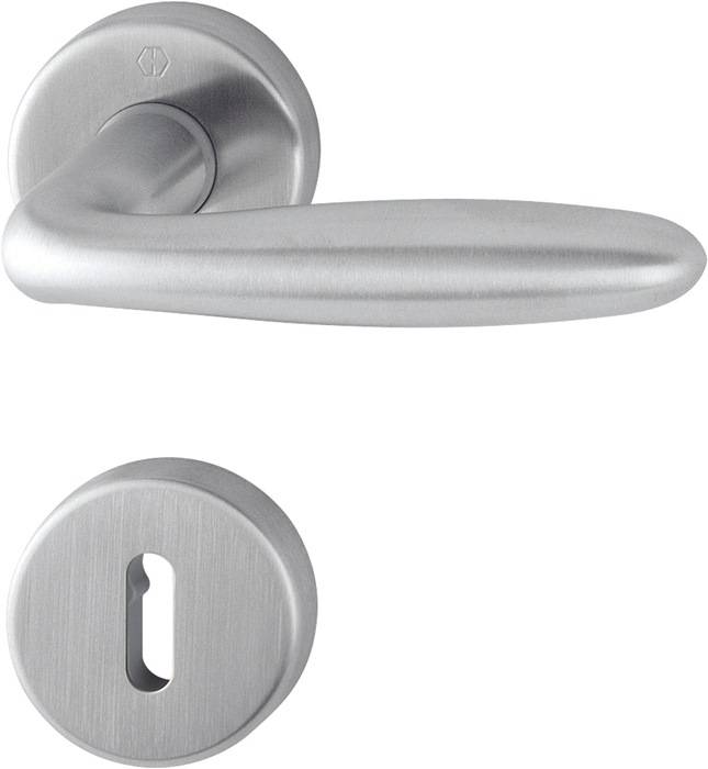 Rosettengrt.Verona E1800Z/42KV/42KVS VA F69 rd.SK/OL DIN L/R D/D HOPPE