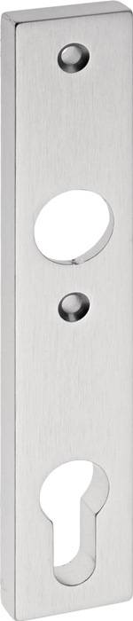 Schlosskasten-Kurzschild 1317/7203 Innenschild Alu.F1/naturf.EDI