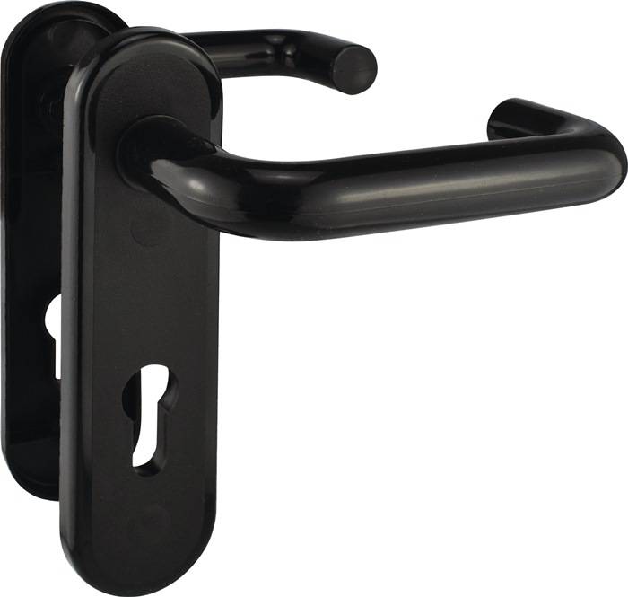 Kurzschildgarnitur 83P Ku.schwarz PZ BEVER