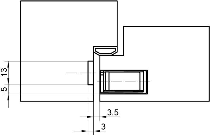 Magnetplatte KCM 50/H VA ma geb.SIMONSWERK