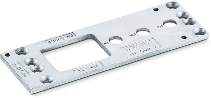 Montageplatte blk f.TS 2000 V GEZE