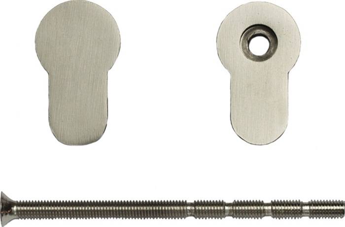 Blindzylinder-Set Türdicken 35-110mm Alu.Druckg.kürzbar SCHNEGEL