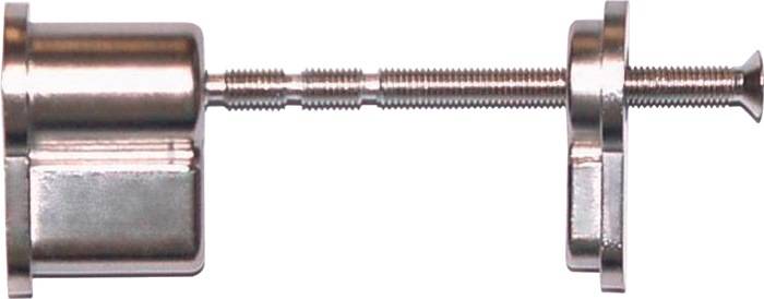 Blindzylinder-Set Türdicken 35-110mm Alu.Druckg.kürzbar SCHNEGEL