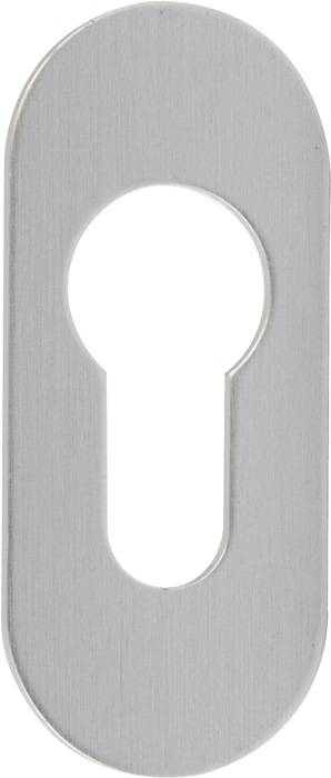 Schlüsselrosette 817/3003 VA EST Schildst.3mm PZ ov.EDI