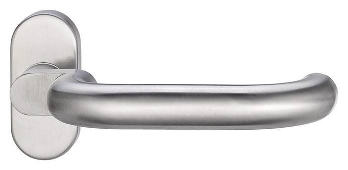 Feuerschutzdrückerlochteil 1430/2133 VA EST ger.4-KT.9mm EDI