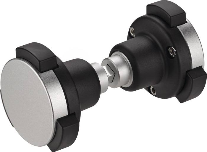 Knopfdrückerpaar 490GN Material VA drehb.VK 8mm AMF