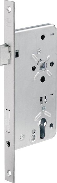 Haustür-Einsteckschloss 0024 PZW 20/55/92/10mm DIN L silber ktg.BKS