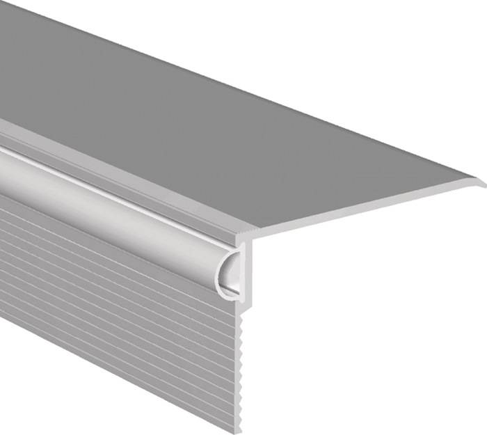 Renovierungsschiene ARP 45 L.1800mm B.45mm Alu.elox.silber z.Schrauben ELLEN