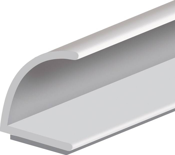 Türanschlagdg.1024T L.25m B.7mm selbstkl.Silik.talkum braun ELLEN