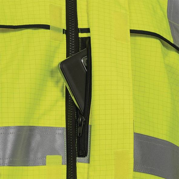 Multinorm-Parka Toivo Gr.L gelb/marine ELYSEE