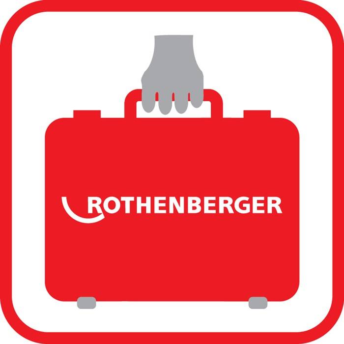 Gewindeschneidmaschine SUPERTRONIC® 1250 Set 1/4-1 1/4Zoll 800 W ROTHENBERGER