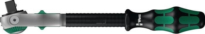 Schwenk- u.U.-Knarre Zyklop Speed 1/2 Zoll Anz.Z.72 L.277mm 2K-Griff WERA