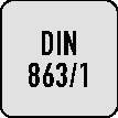 Bügelmessschraube DIN 863/1 0-25mm Spindel-D.6,5mm TECWERK
