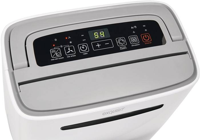 Luftentfeuchter LE 2055 we 450 W Luftleistung 180 m³/h 18kg EXQUISIT