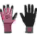 Handschuhe LADY FLEXTER Gr.8 pink/schwarz EN 420/EN 388 PSA II STRONGHAND 12 Paar