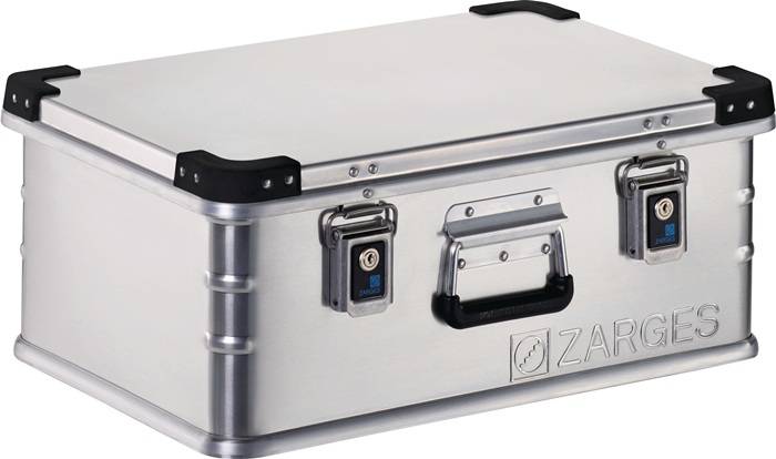 Aluminiumbox Mini L600xB400xH240mm 42l m.Klappverschluss ZARGES
