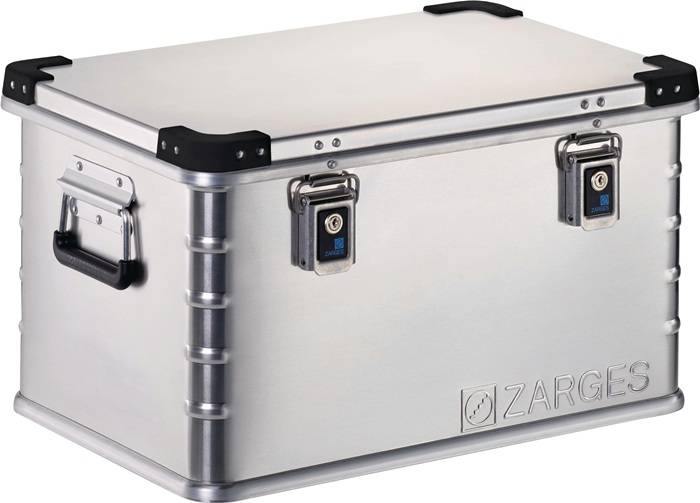 Aluminiumbox Mini Plus L600xB400xH330mm 60l m.Klappverschluss ZARGES