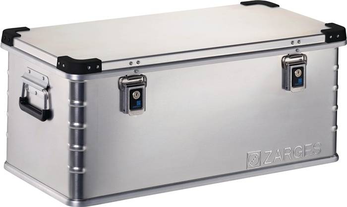 Aluminiumbox Midi L800xB400xH330mm 81l m.Klappverschluss ZARGES
