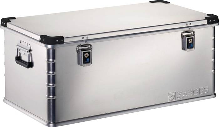 Aluminiumbox Maxi L900xB500xH370mm 135l m.Klappverschluss ZARGES