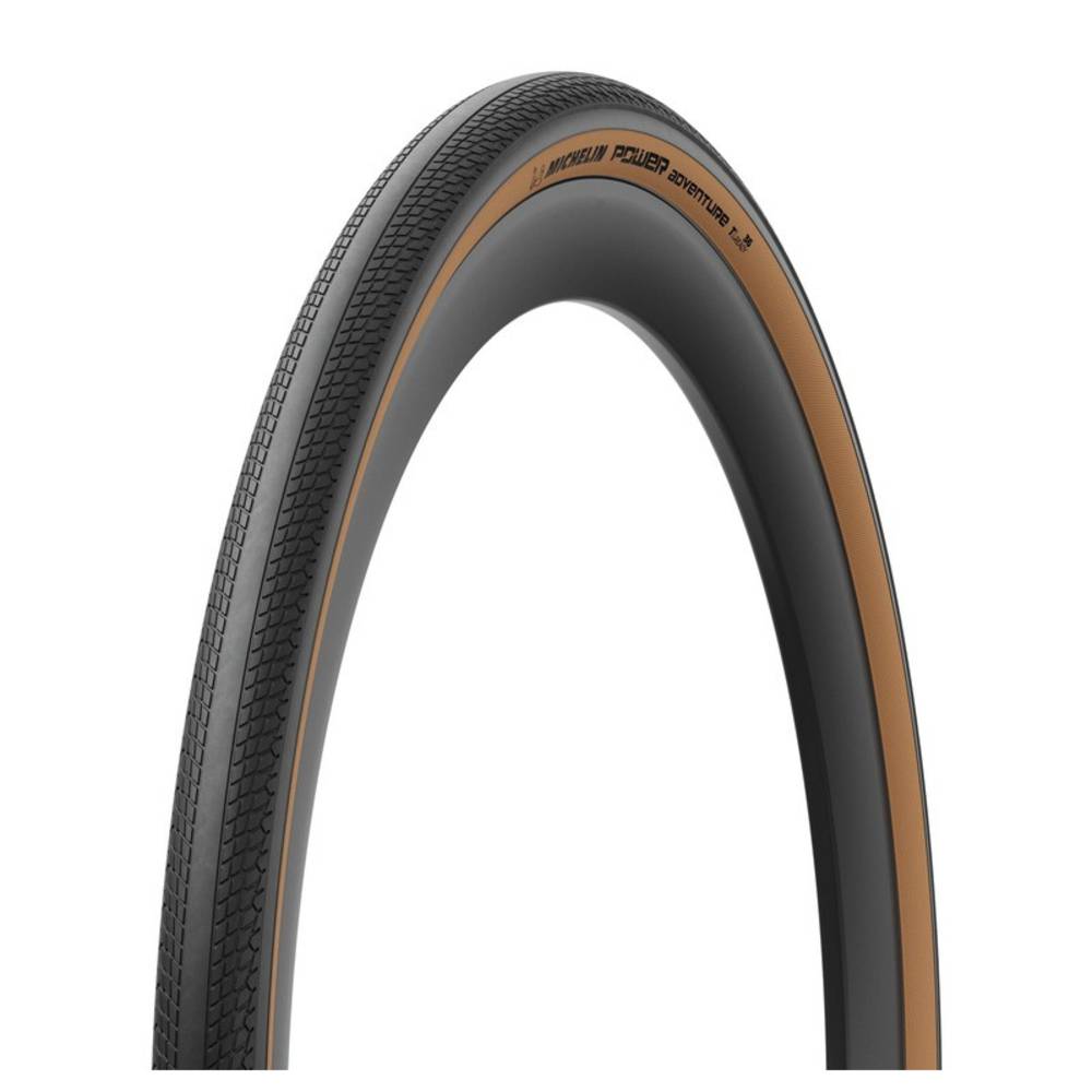 Michelin Reifen Power Adventure Comp.fb. 36-622 700x36C schwarz/classic TL-Ready