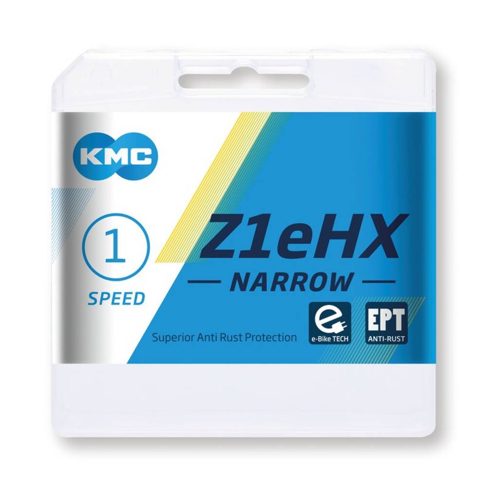 KMC Kette Z1eHX Narrow EPT 1/2 x 3/32", 128 Glieder, 7,8 mm, silber