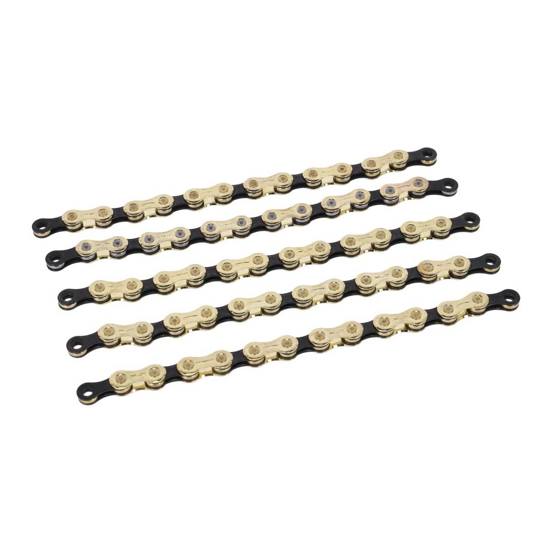 XLC Kette CC-C05, 1/2 x 11/128, 118 Glieder, 11-fach, gold/schwarz