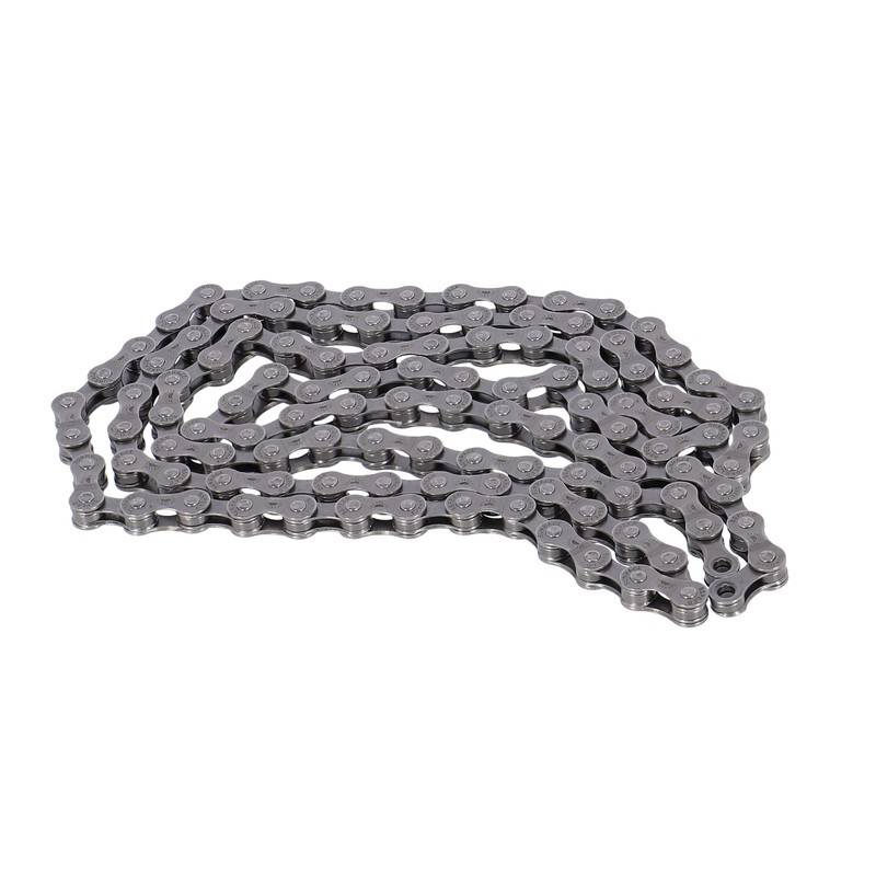 Sunrace Kette 8-Fach 1/2" x 3/32", 116 Glieder, grau
