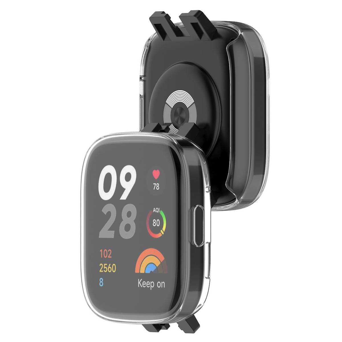 Für Xiaomi Redmi Watch 3 Cover Etuis Case TPU Gehäuse Schutz Hülle