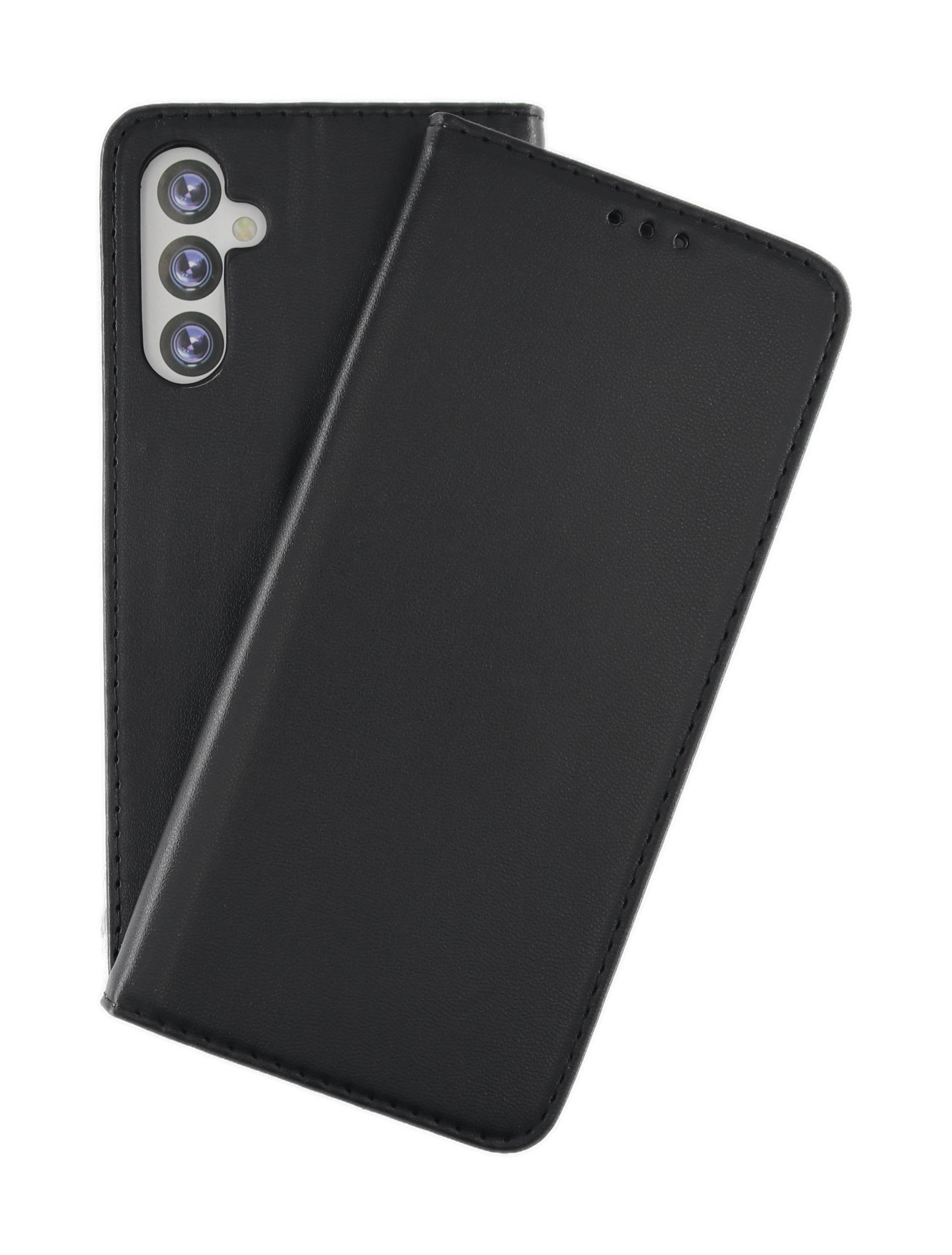 JAMCOVER Bookcase Smooth & Safe für Samsung Galaxy A25 5G - Handytasche mit Kartenfach und Standfunktion