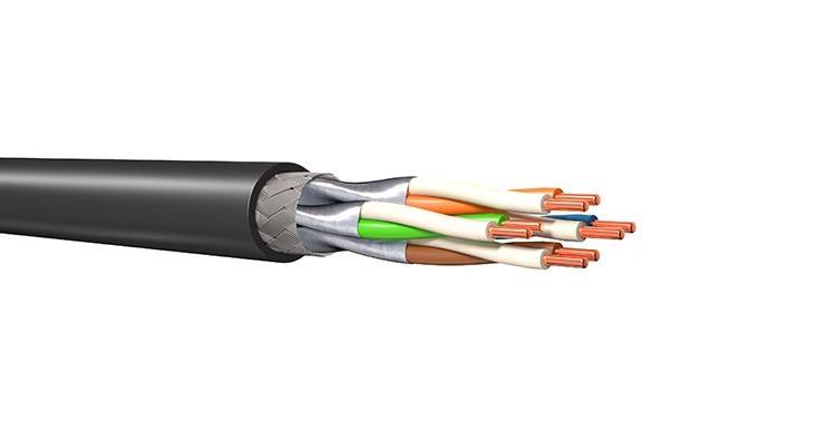 KERPEN DATACOM MegaLine F6-90 Kat.7 schw F6-90 S/F PE T1000