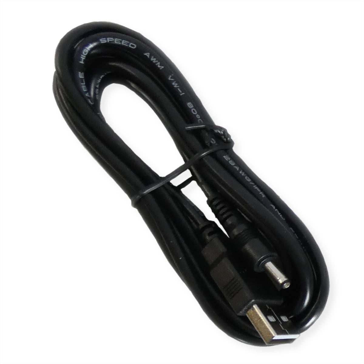 VALUE USB 3.2 Gen 1 Hub, 4 Ports (2x USB-A + 2x USB-C), mit Verlängerungskabel, schwarz, 10 m