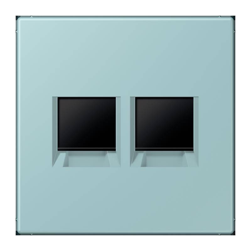 Jung Abdeckung (gerastet) LC 1969-2 WE 214