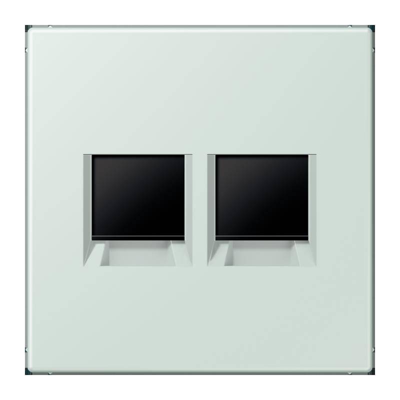 Jung Abdeckung (gerastet) LC 1969-2 WE 215