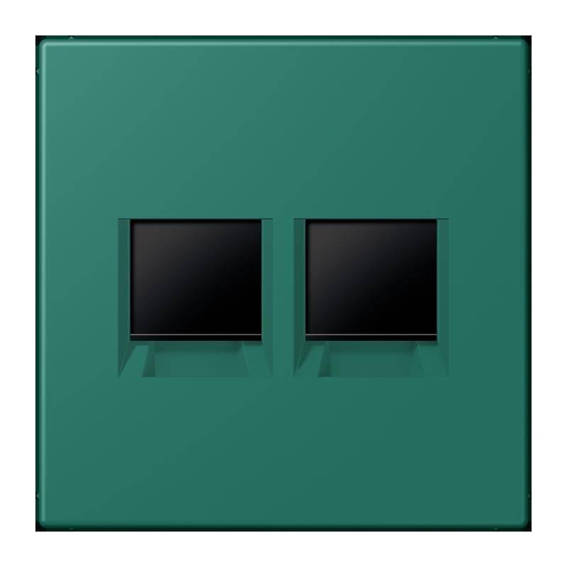 Jung Abdeckung (gerastet) LC 1969-2 WE 216