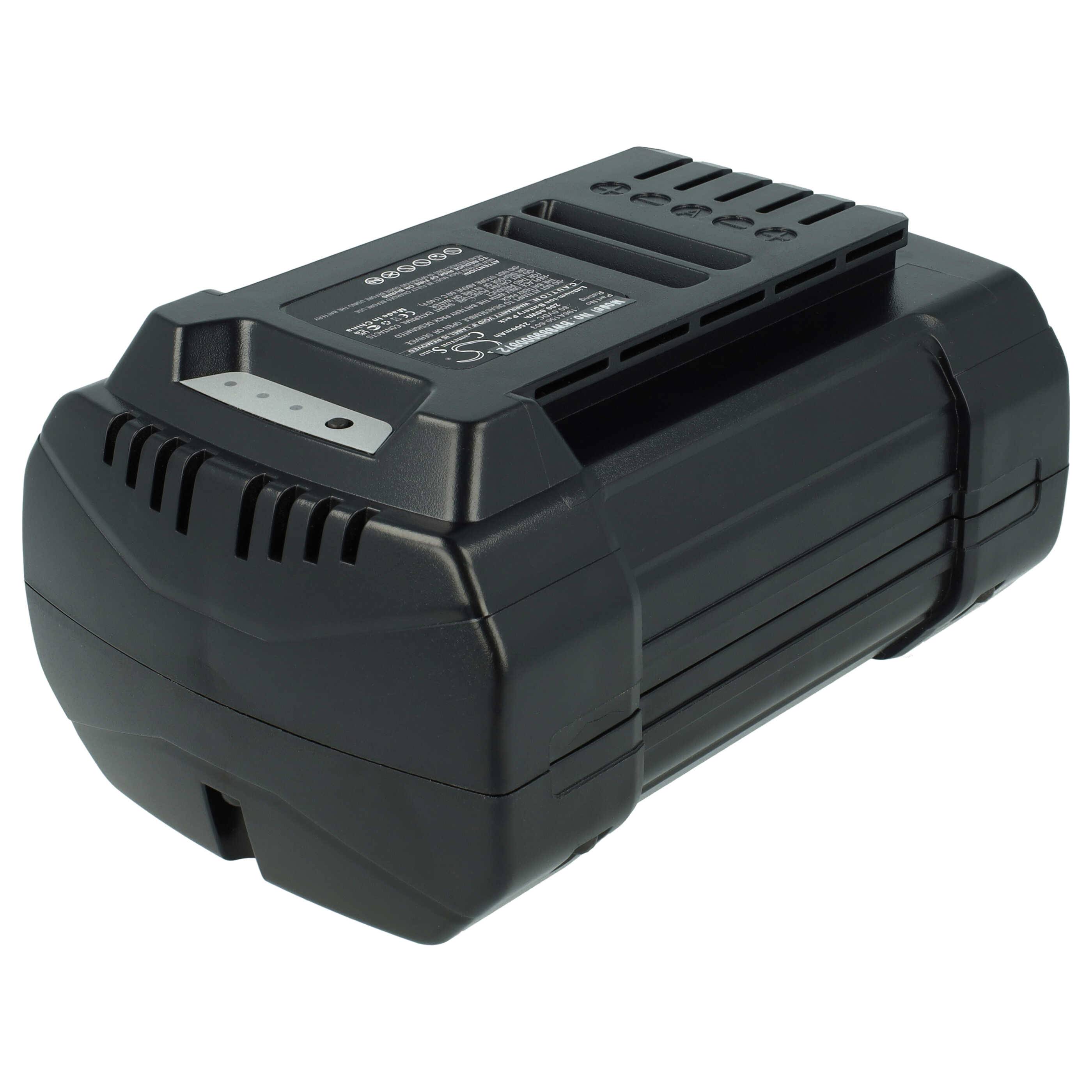 vhbw Akku kompatibel mit Cub Cadet LH3 EH, LM3 E40, LM3 E37, LH3 ET, LH3 EB Akku-Gartengerät (2500mAh 80V Li-Ion)