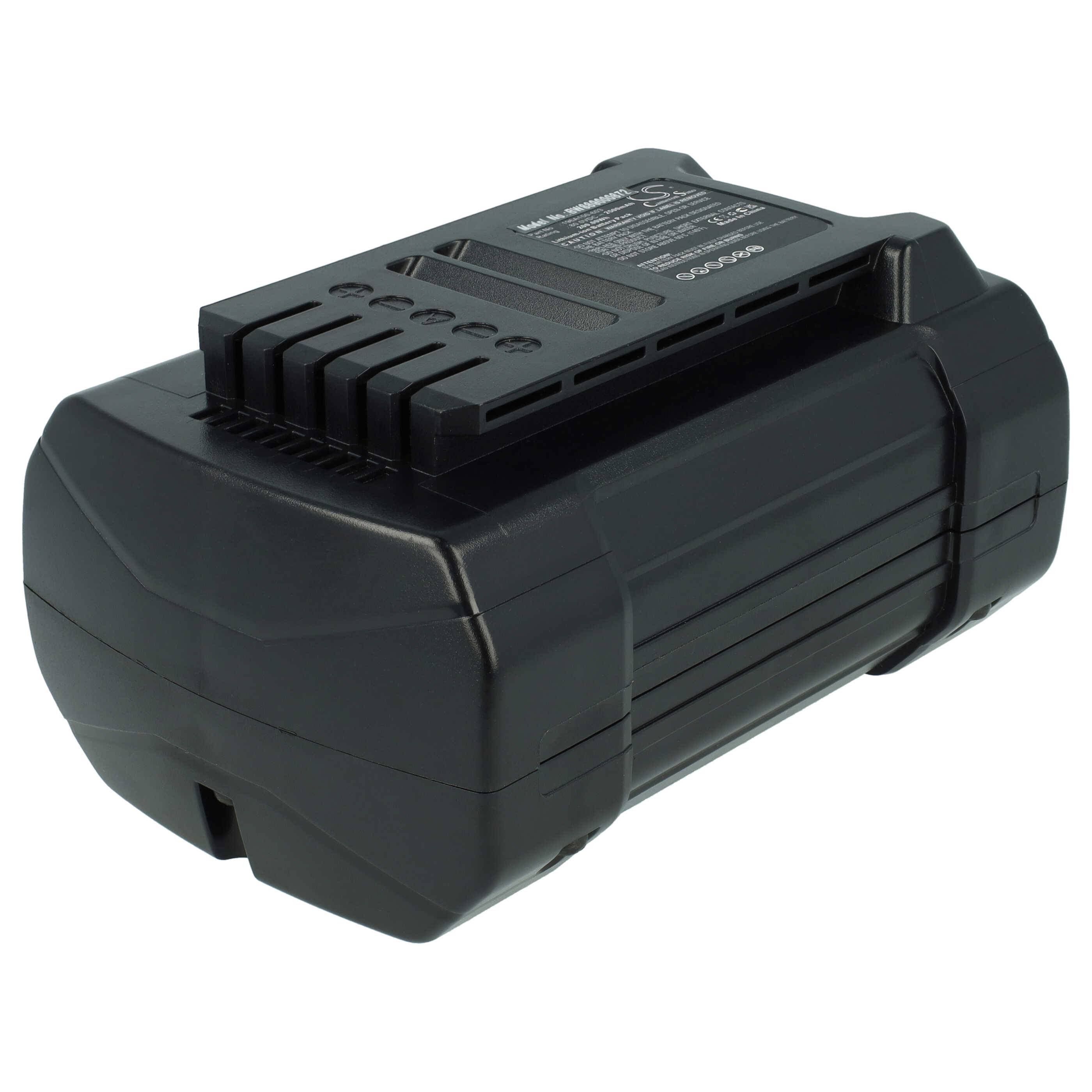 vhbw Akku kompatibel mit Cub Cadet LH3 EH, LM3 E40, LM3 E37, LH3 ET, LH3 EB Akku-Gartengerät (2500mAh 80V Li-Ion)