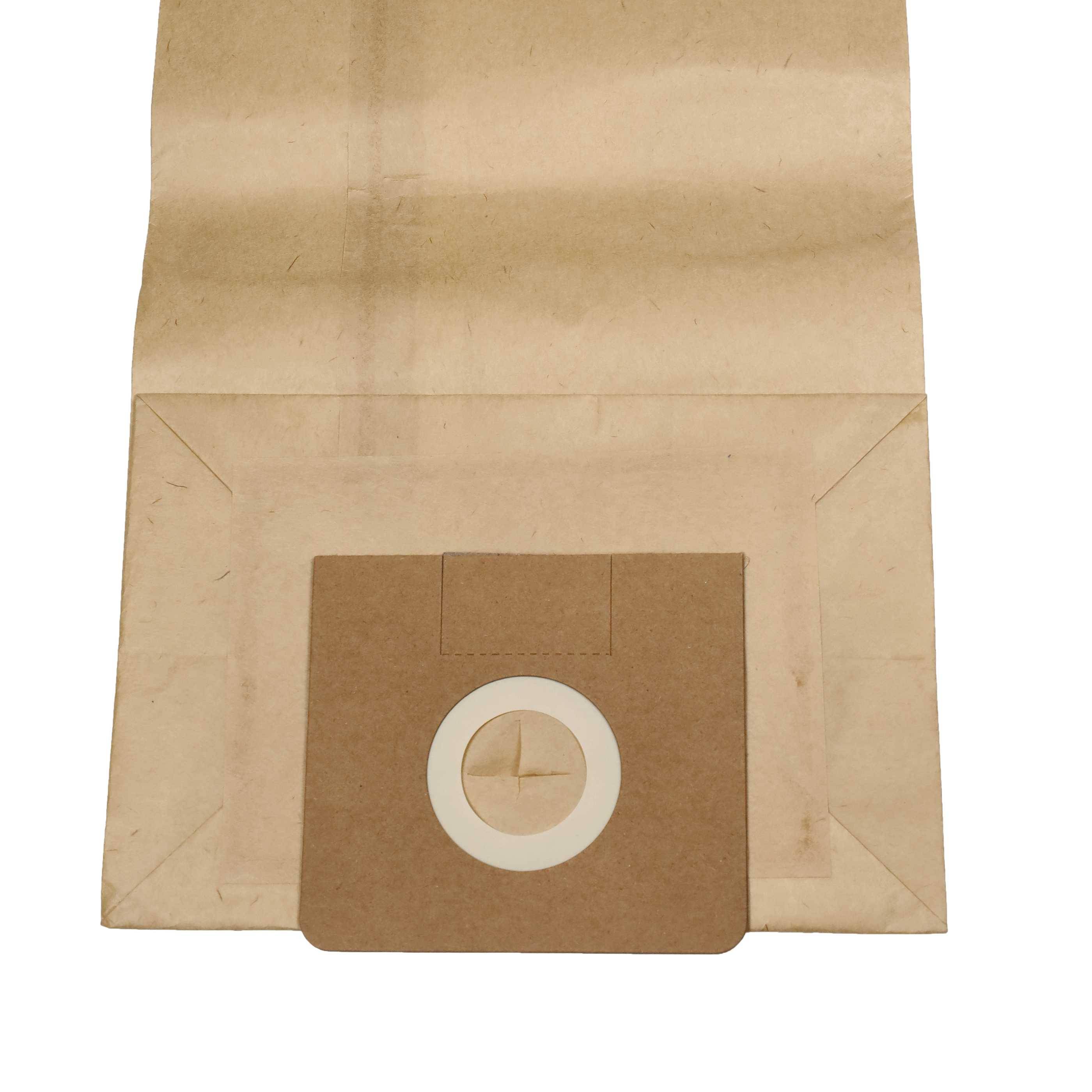Eine quadratische braune Papier-CD-Hülle mit einem runden transparenten Fenster in der Mitte, die auf einem etwas größeren rechteckigen beigen Umschlag platziert ist.