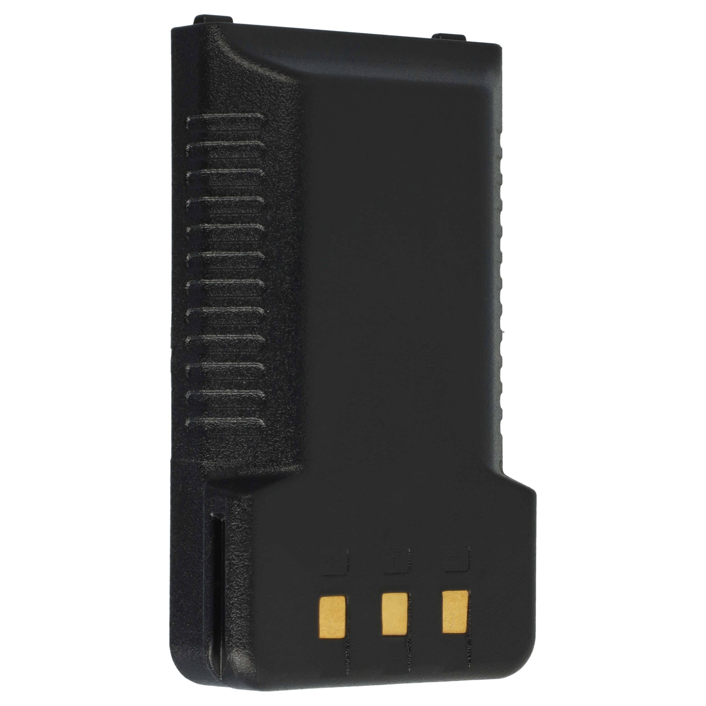vhbw Akku Ersatz für Yaesu SBR-25LI, SBR-26LI für Funkgerät, Walkie Talkie (2500 mAh, 7,4 V, Li-Ion)