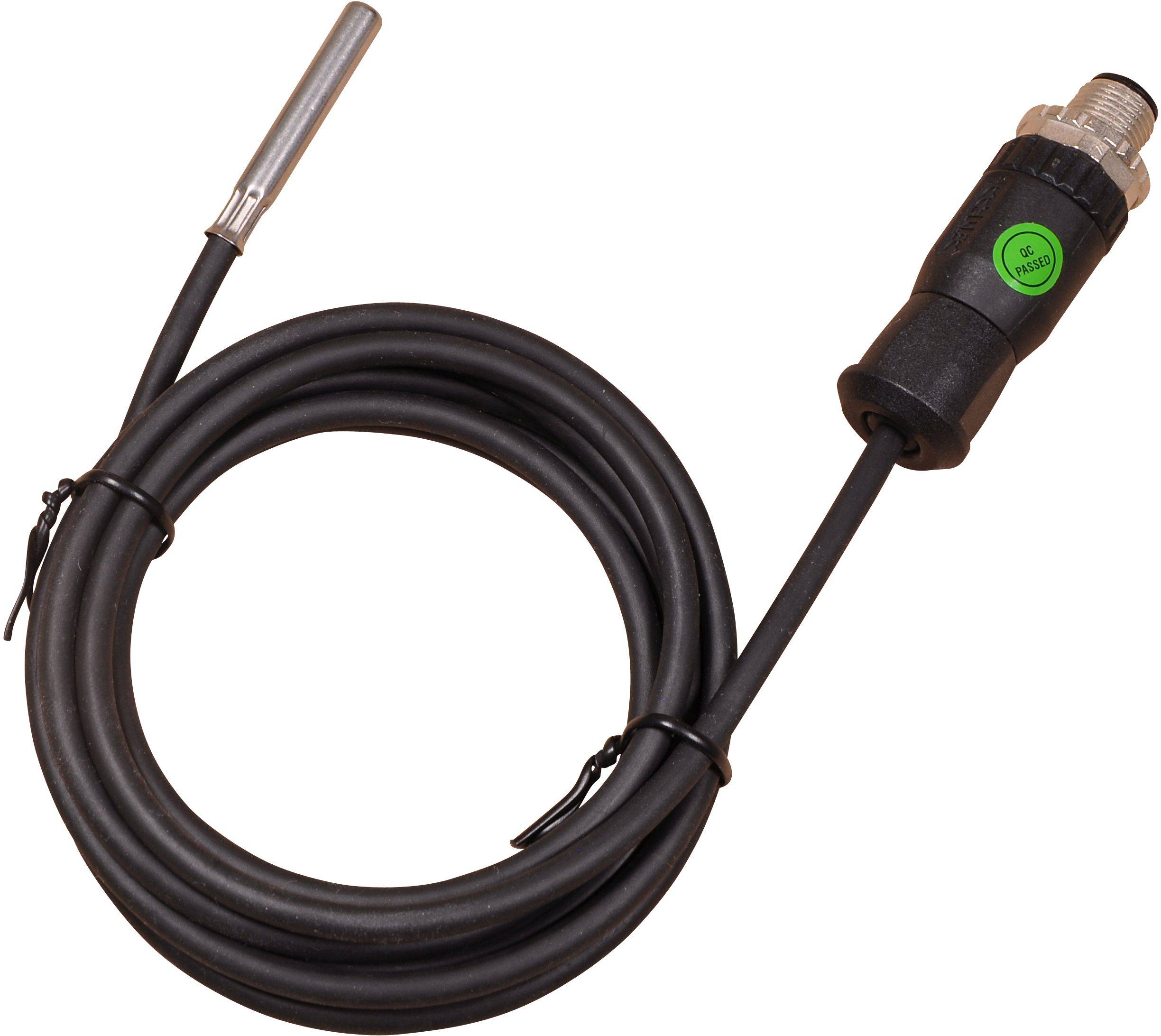 1-Wire Industrie Premium Temperatursensor Pro Wasserdicht, Kabelfühler mit M12-Stecker