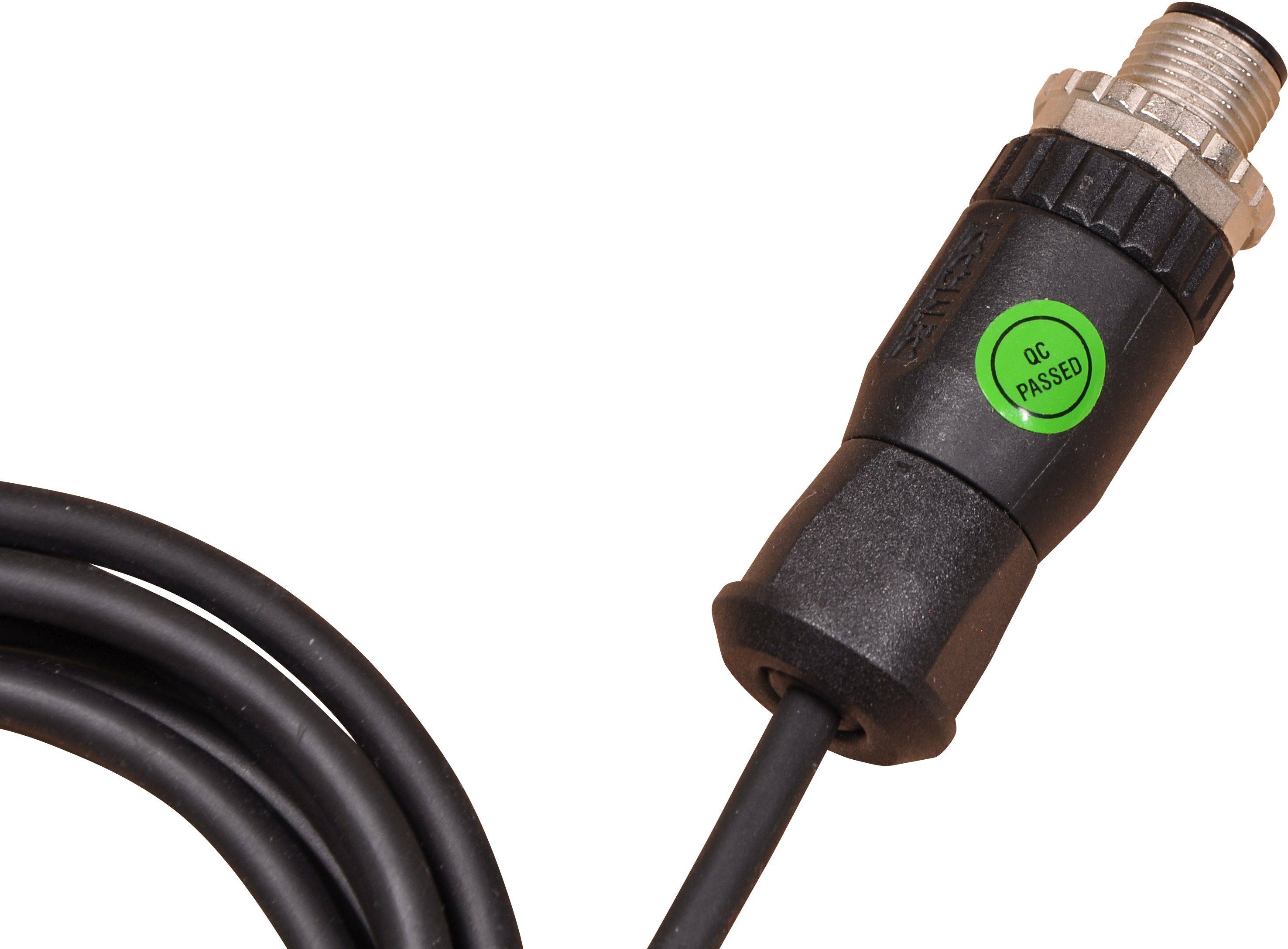1-Wire Industrie Premium Temperatursensor Pro Wasserdicht, Kabelfühler mit M12-Stecker