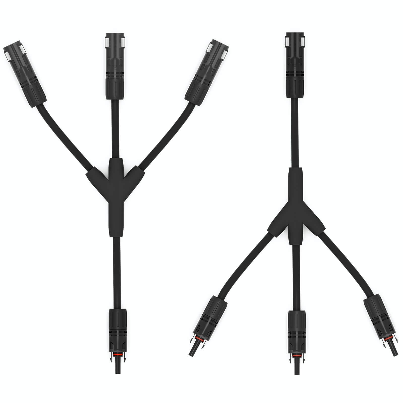hb-digital Solar Y-Verteiler 3-fach PV Stecker Verbinder