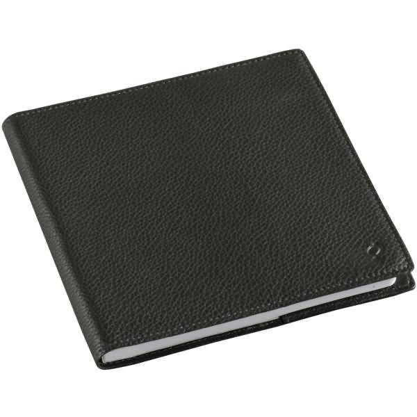 Buchkalender Executif Recycling ML 16x16cm Mona bleigrau 2024