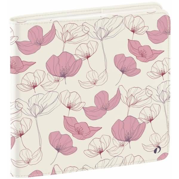Buchkalender Executif 16x16cm Bloom Blume 2024