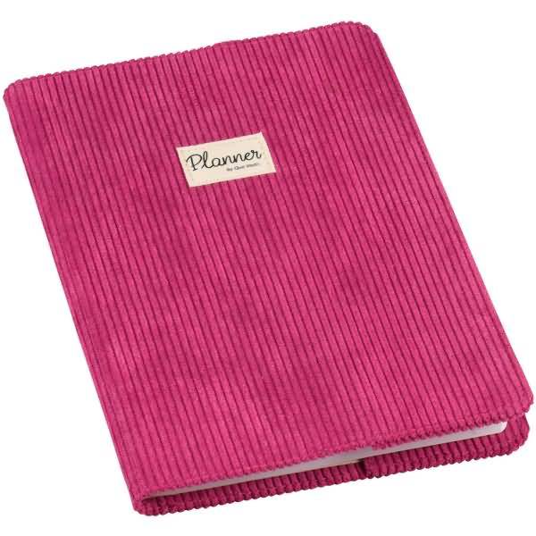 Buchkalender Minister 16x24cm Colette himbeere 2024