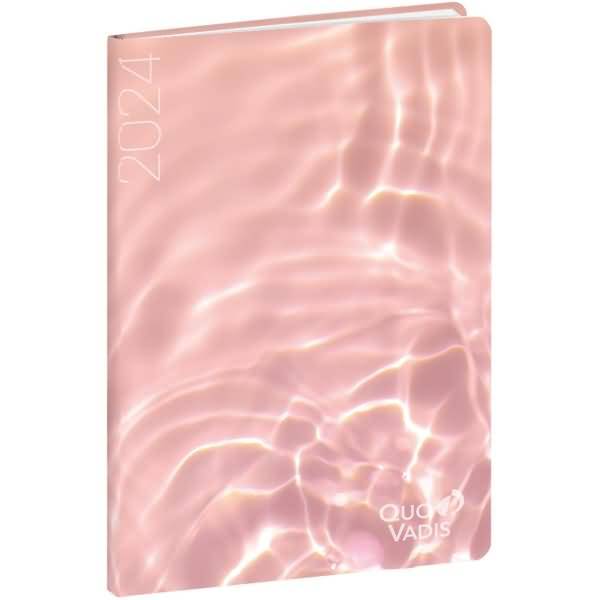 Kalender Geschäft Recycling 10x15cm 16 Monaten Relax Seerose 2024