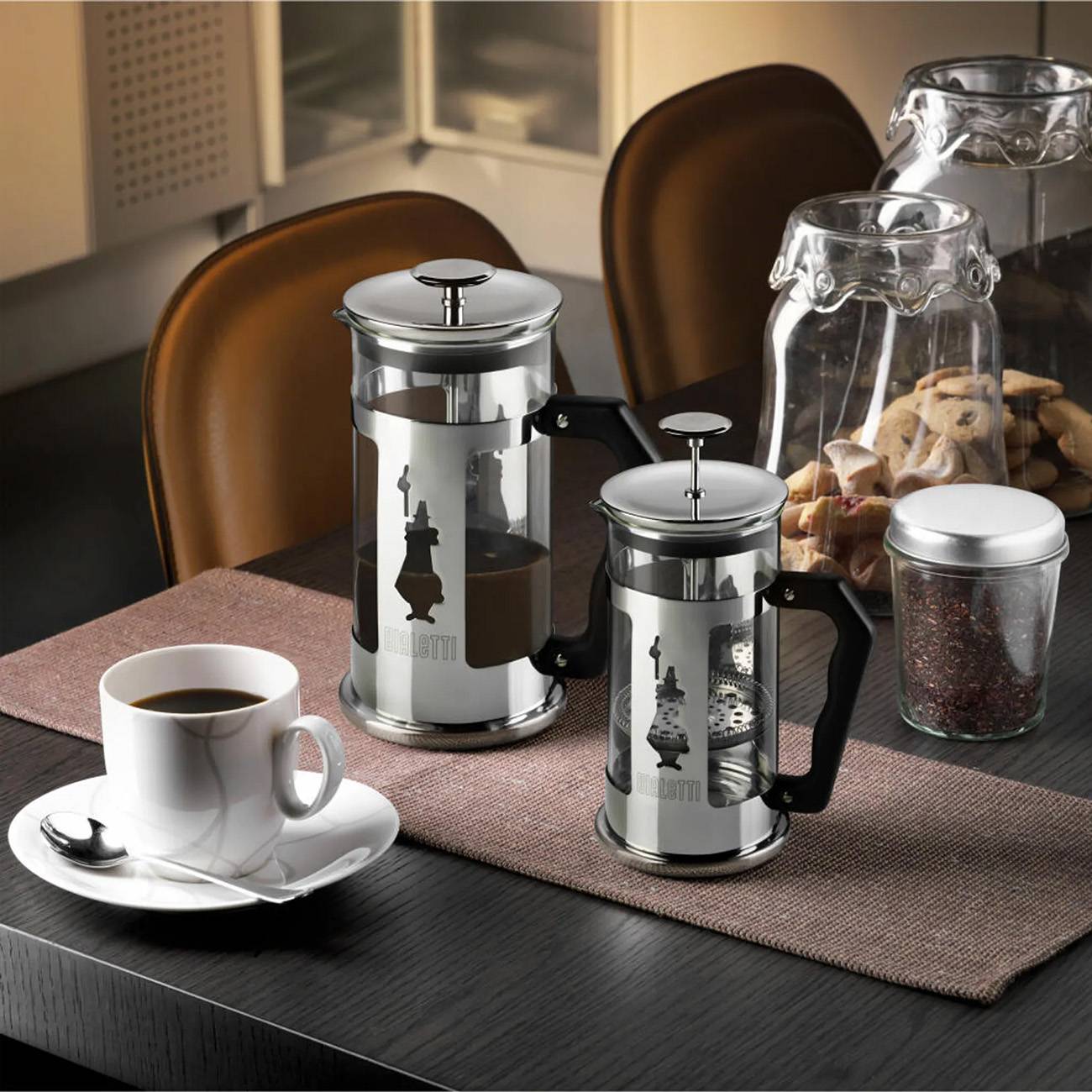 Bialetti French Press Preziosa 1,0L Kaffe-Bereiter