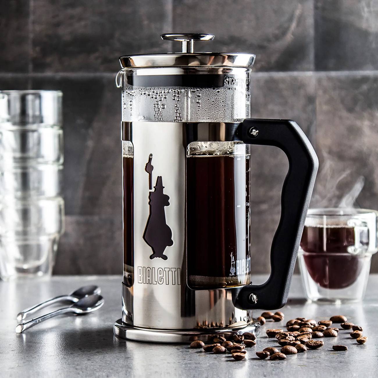 Bialetti French Press Preziosa 1,0L Kaffe-Bereiter