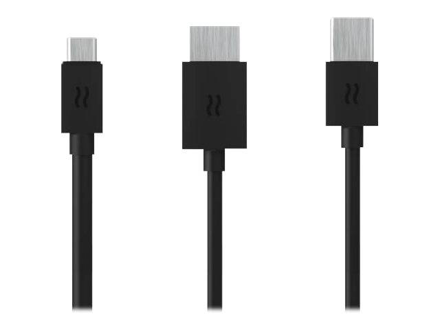 Airtame Aircord - Video-Verteiler - 24 pin USB-C männlich zu USB, HDMI