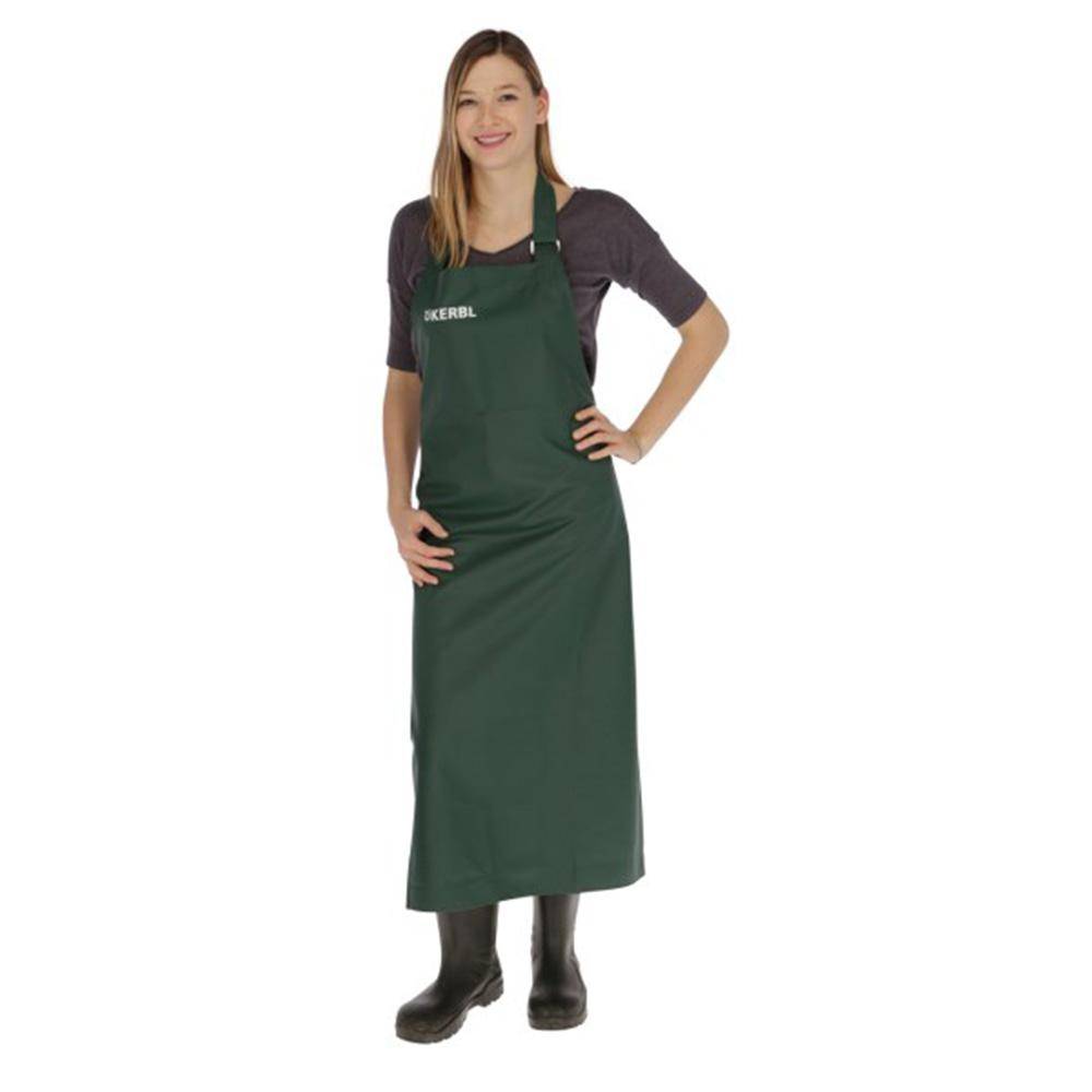 Premium Melkerschürze - Größe XL - Länge 140 cm - Breite 124 cm - wasserdicht - dunkelgrün